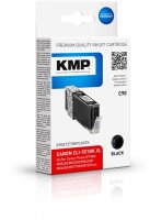 KMP C90 schwarz Tintenpatrone ersetzt Canon PGI-551BK XL (6443B001)