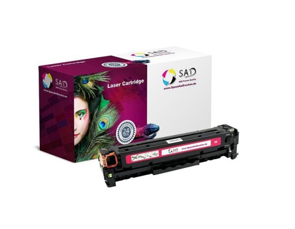 SAD Toner für HP CF213A Laserjet Pro 200 Color M251NW etc. magenta