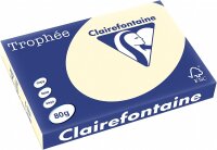 Clairefontaine Trophee Color 1252C Sand 80g/m² DIN-A3 - 500 Blatt