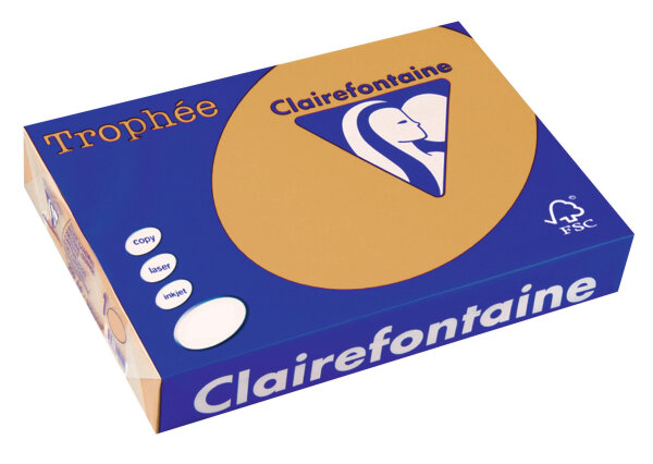 Clairefontaine Trophee Color FSC Mix camel 80g/m² DIN-A3 - 500 Blatt