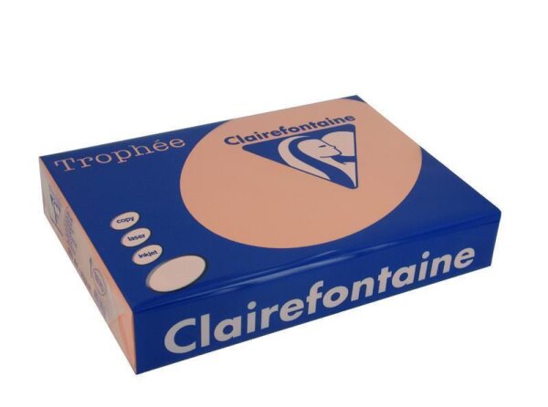 Clairefontaine Trophee Color Pfirsich 80g/m² DIN-A3 - 500 Blatt