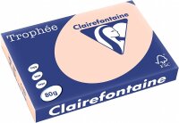 Clairefontaine Trophee Color 1892C Lachs 80g/m²...
