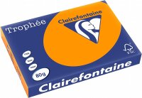 Clairefontaine Trophee Color Orange 80g/m² DIN-A3 -...