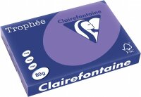 Clairefontaine Trophee Color 1897C Violett 80g/m²...