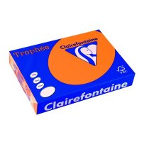 Clairefontaine Trophee Color Neonorange 80g/m²...