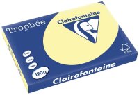 Clairefontaine Trophée 1308C Gelb 120g/m²...