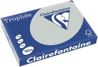 Clairefontaine Trophee Papier 1010C Stahlgrau 160g/m² DIN-A3 - 250 Blatt
