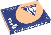 Clairefontaine Trophee Papier Aprikose 160g/m²...