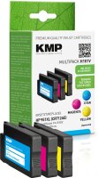 KMP Multipack H101V cyan, magenta, gelb Tintenpatronen...