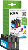 KMP Multipack H105V cyan, magenta, gelb Tintenpatronen...