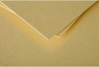 Clairefontaine Pollen Papier 24390C Gold 210g/m² DIN-A4 25 Blatt