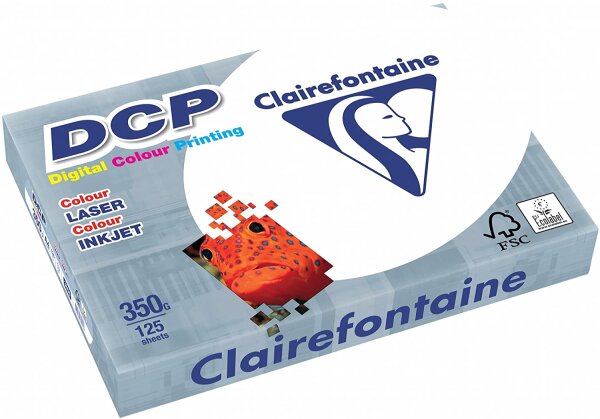 Clairefontaine DCP digital color printing 350g/m² DIN-A4 125 Blatt weiß