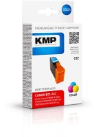 KMP Patrone C22 komp. zu BCI-24C für Canon S300...