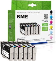 KMP Multipack E111V schwarz, cyan, magenta, gelb,...