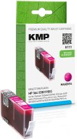 KMP H111 magenta Tintenpatrone kompatibel mit HP Deskjet...