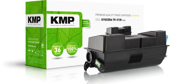 KMP K-T64 schwarz Tonerkartusche ersetzt Kyocera FS-4200DN/FS-4300DN (TK-3130)