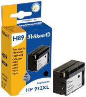 Pelikan Patrone H89 für HP 932XL bk OfficeJet 6100 etc. Black