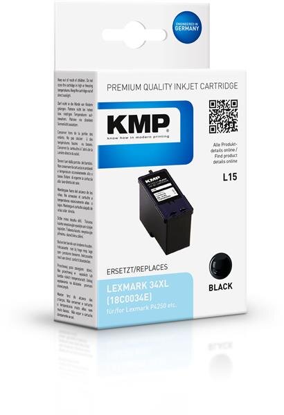 KMP Patrone L15 komp. 18C0034 Lexmark P4250/4310/4330 schwarz