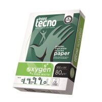 Inapa Tecno Oxygen High White 80g/m² DIN-A3 500 Blatt Recyclingpapier