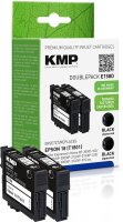 KMP Doublepack E154D schwarz Tintenpatrone ersetzt Epson...