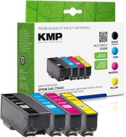 KMP Multipack E149V schwarz, cyan, magenta, gelb...