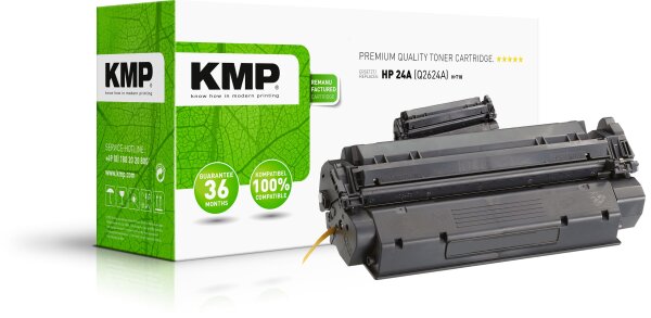 KMP H-T18 schwarz Tonerkartusche ersetzt HP LaserJet HP 24A (Q2624A)