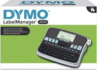 DYMO LabelManager 360D Professionelles Beschriftungsgerät für Tisch oder mobil Bandsystem, D1-Bänder: 6, 9, 12, 19 mm