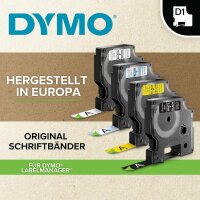 DYMO Original D1-Etikettenband | schwarz auf weiß |...