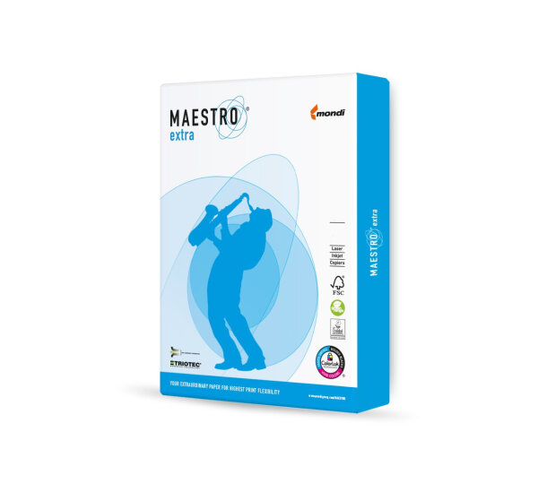 Maestro Extra 60g/m² DIN-A4 - 500 Blatt hochweiß