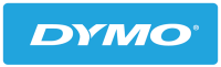 Dymo D1-Schriftband 12mm x 7m schwarz auf blau