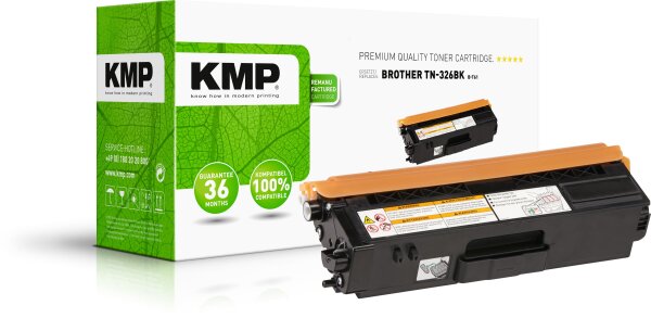 KMP B-T61 schwarz Tonerkartusche ersetzt Brother TN-326BK