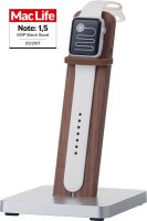 KMP Smartwatch Ständer für Apple Watch Walnuss...