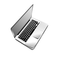 KMP Schutzfolie für Apple 13 Zoll MacBook Pro silber / silver