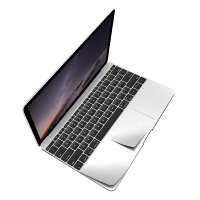 KMP Schutzfolie für Apple 12 Zoll MacBook silber /...