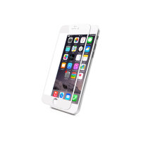 KMP Schutzglas für Apple iPhone 6, 6s weiß / white