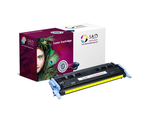 SAD Toner für HP Q7562A zu Color LaserJet 2700 etc. yellow