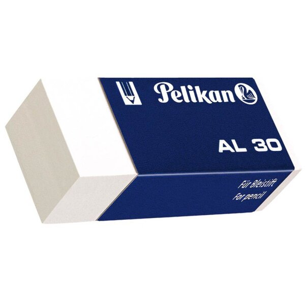 Pelikan Radierer Radiergummi für Bleistift AL30, 43 mm x 17 mm x 12 mm