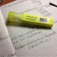 Q-Connect Textmarker, ca. 2 - 5 mm, gelb