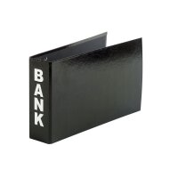 Pagna® Bankordner Color-Einband - für Format A5, Farbe schwarz