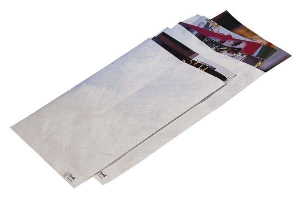 Elepa - rössler kuvert Versandtaschen aus Tyvek® C4, ohne Fenster, 54 g/qm, weiß, 100 Stück