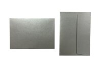 Inapa Shyne Umschläge C6 Grey Silver 120g/m²...