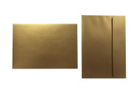 Inapa Shyne Umschläge C5 Golden Copper 120g/m² 100 Stück