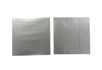 Inapa Shyne Umschläge Quadro Silver 120g/m² 100...
