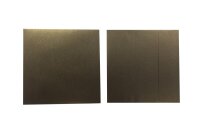 Inapa Shyne Umschläge Quadro Bronze 120g/m² 100 Stück