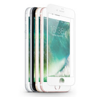 KMP Schutzglas für Apple iPhone 7,  weiß / white