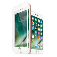 KMP Schutzglas für Apple iPhone 7 Plus weiß / white