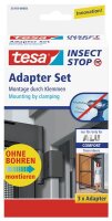 tesa Fliegengitter Adapter-Set für ALU-Türen, anthrazit