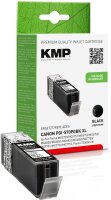 KMP C107BPIX schwarz pigmented Tintenpatrone ersetzt...
