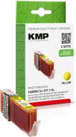 KMP C107YX gelb Tintenpatrone ersetzt Canon CLI-571 Y XL...