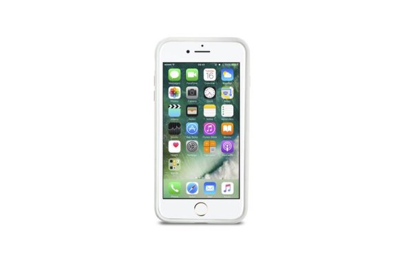 KMP Schutzhülle Sporty Case für Apple iPhone 7 Plus, white cloud